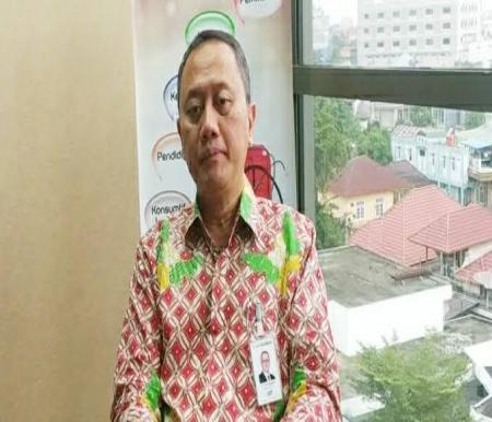 Andi Buchari dari posisi Direktur Utama (Dirut) Bank Riau Kepri Syariah (foto/int)